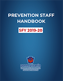 Prevention staff handbook screenshot